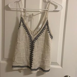 ASTR the Label linen tank